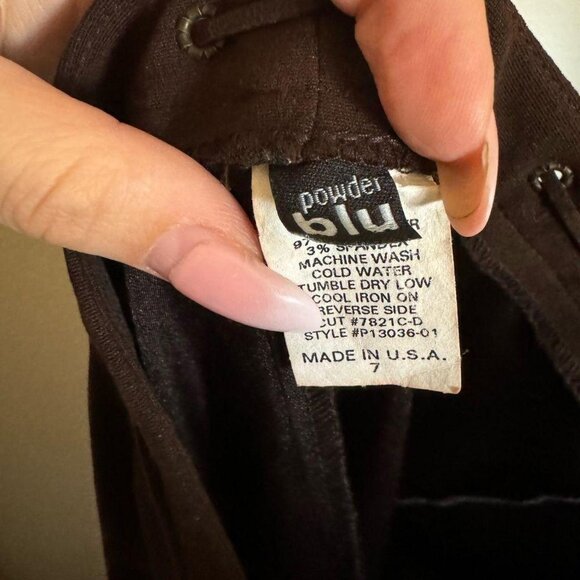 American Vintage Women's Brown Trousers - Picture 5 of 6